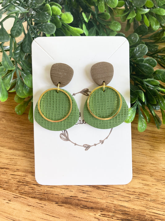 Green Clay with Hoop
