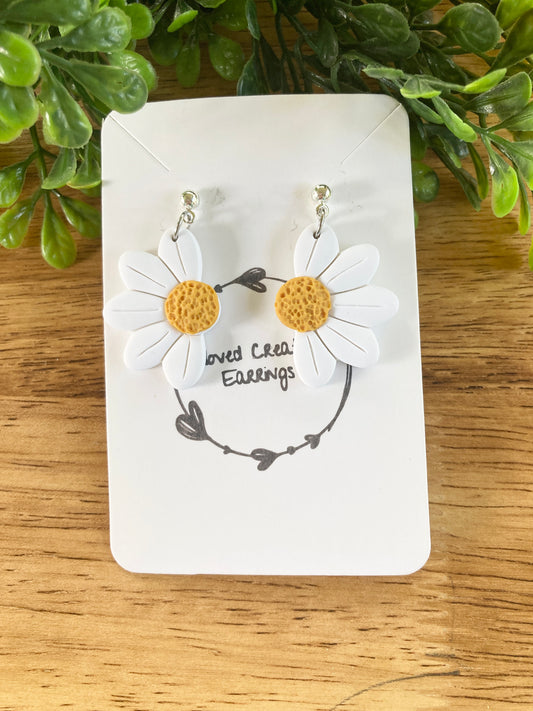 Daisy Clay Earrings