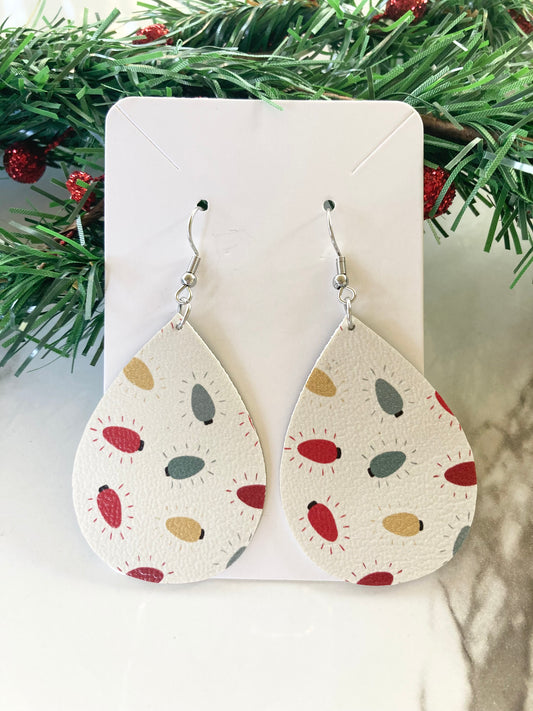 Christmas Lights Earrings