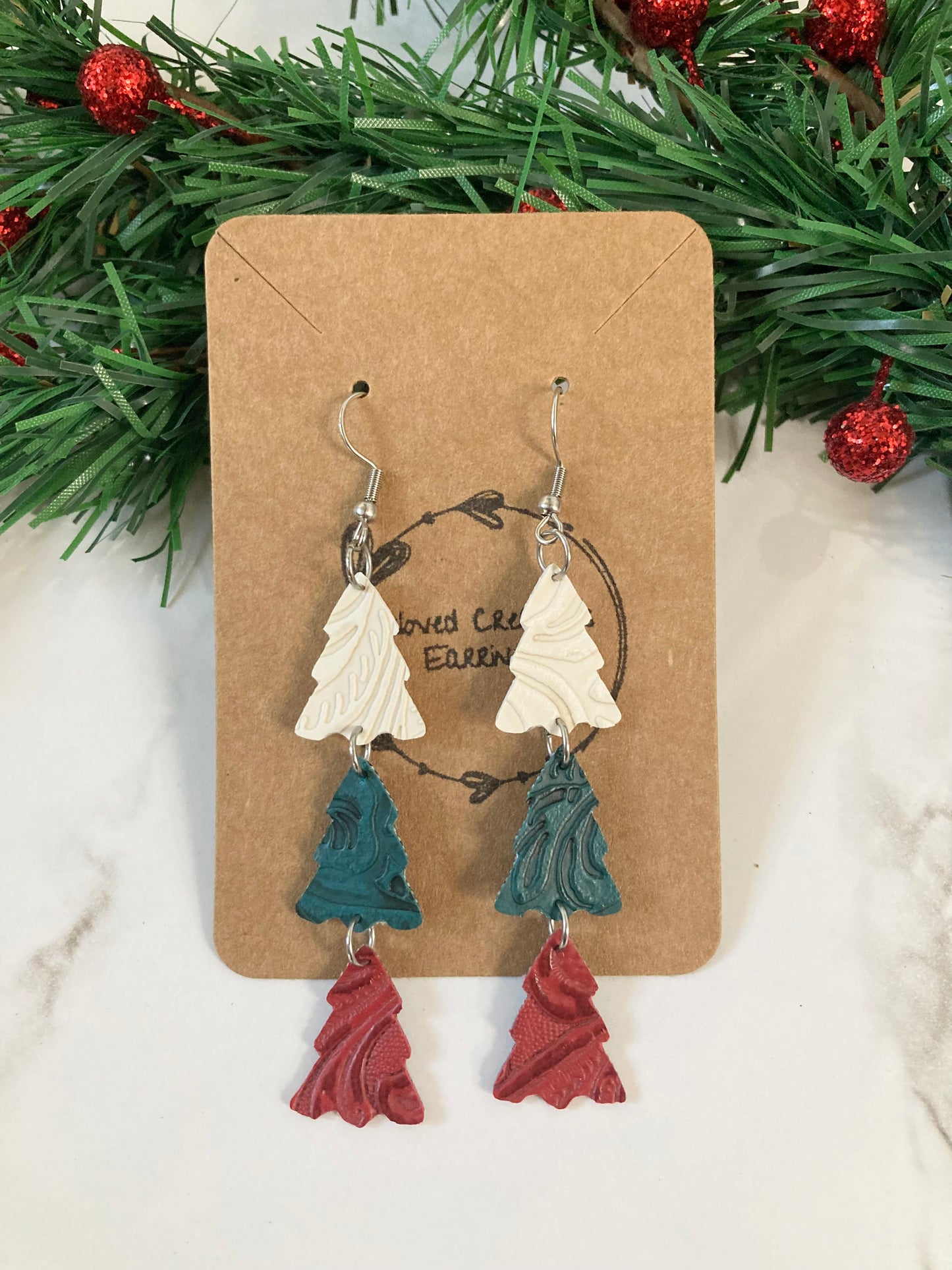 Christmas Tree Earrings