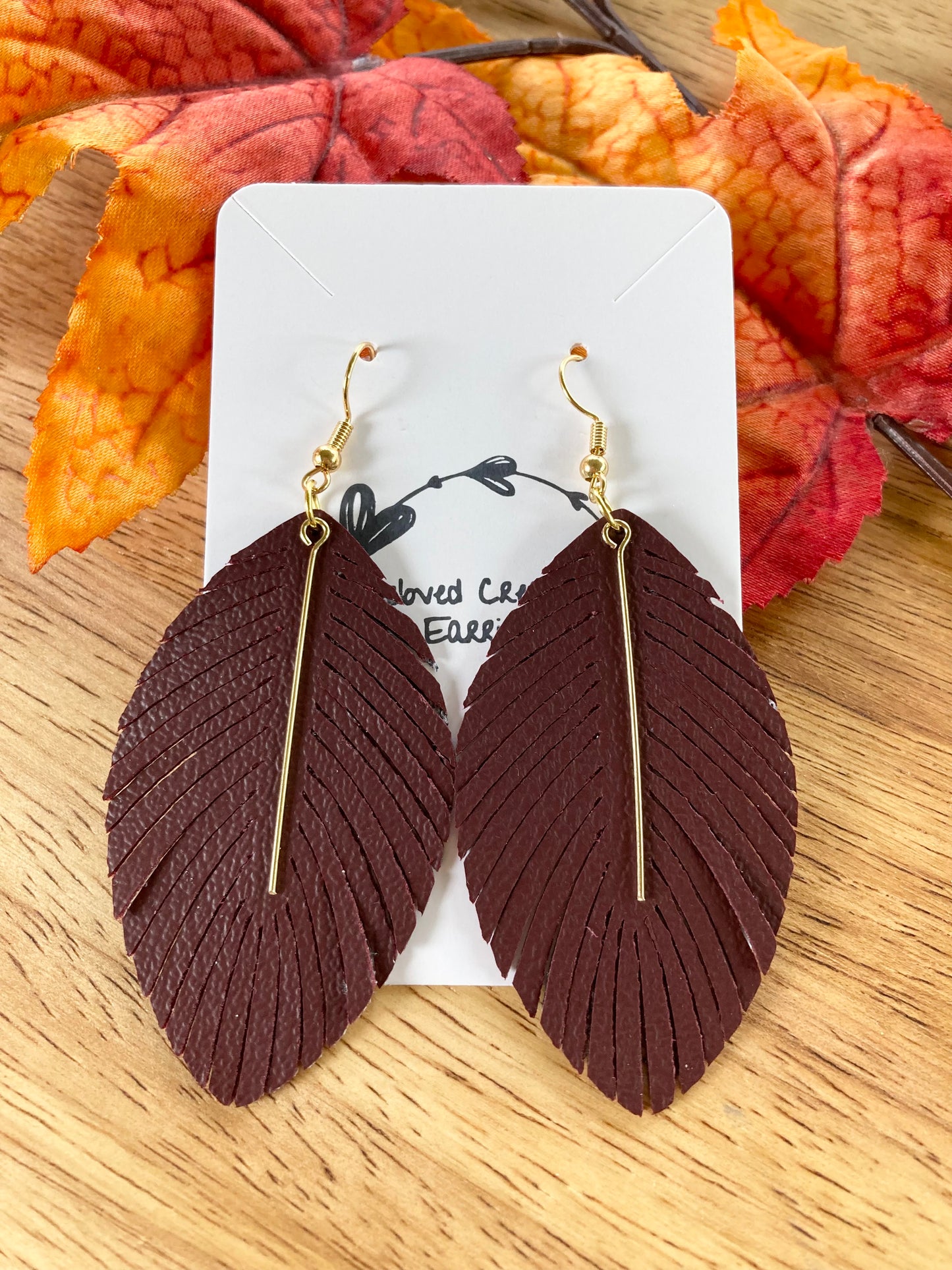 Cinnamon Fringe Earrings