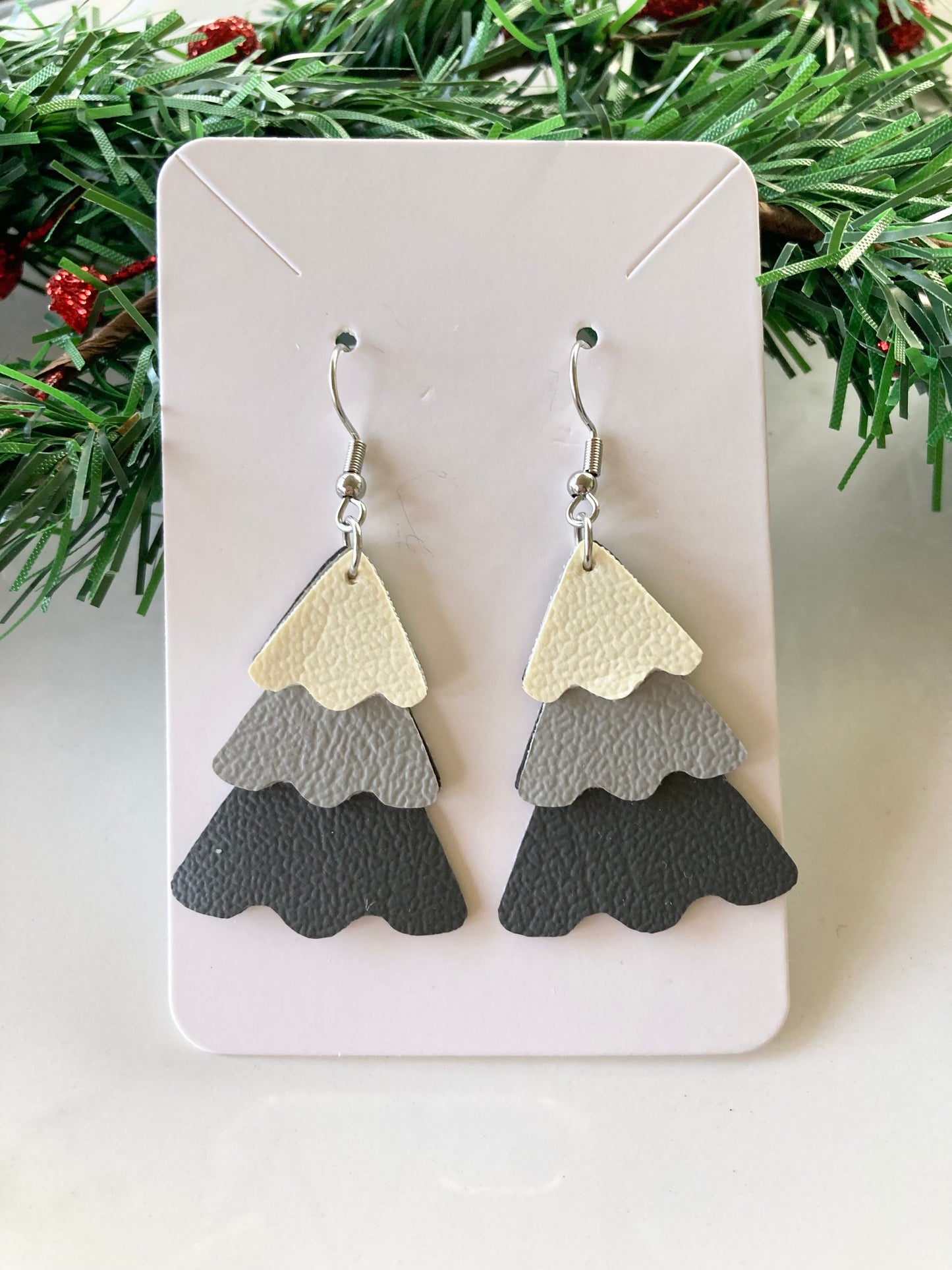 Winter Tree Earrings