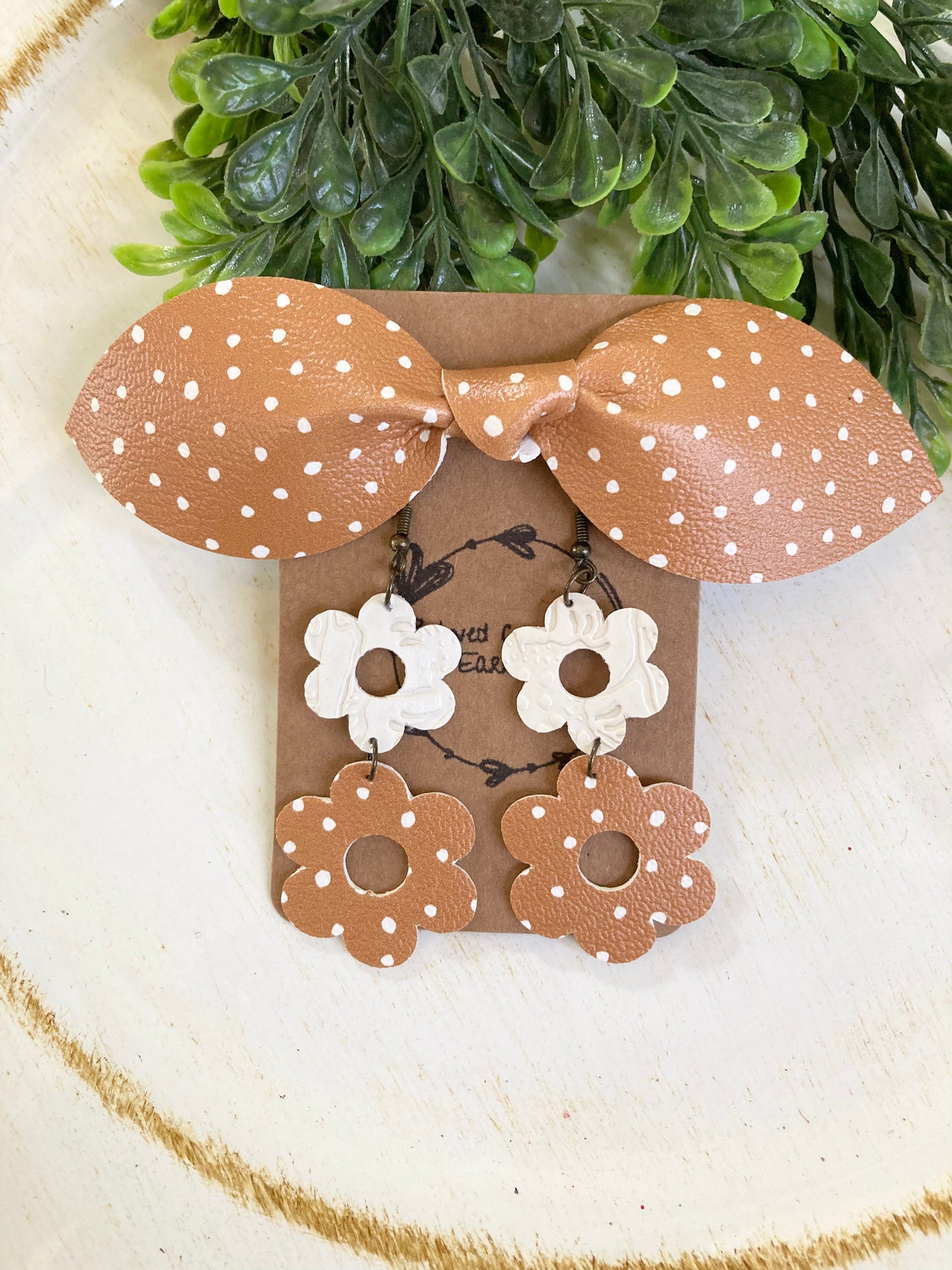Copper Flower Set