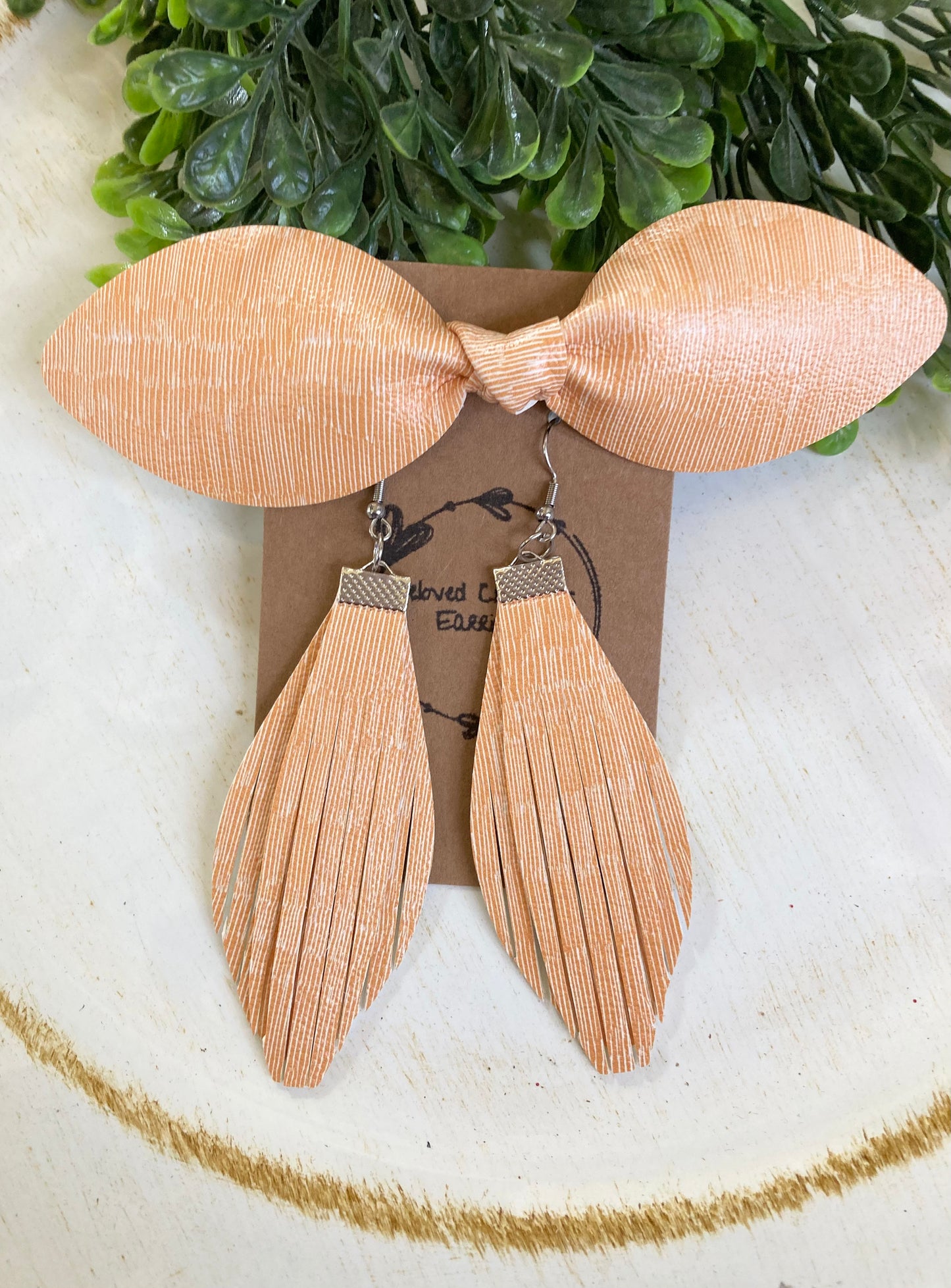Orange Fringe Set
