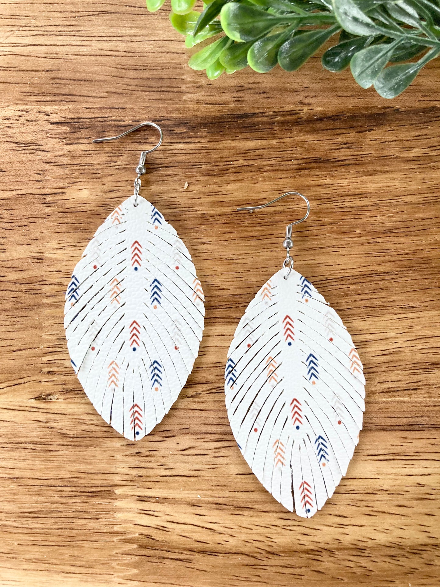 Boho Arrow Fringe Earrings