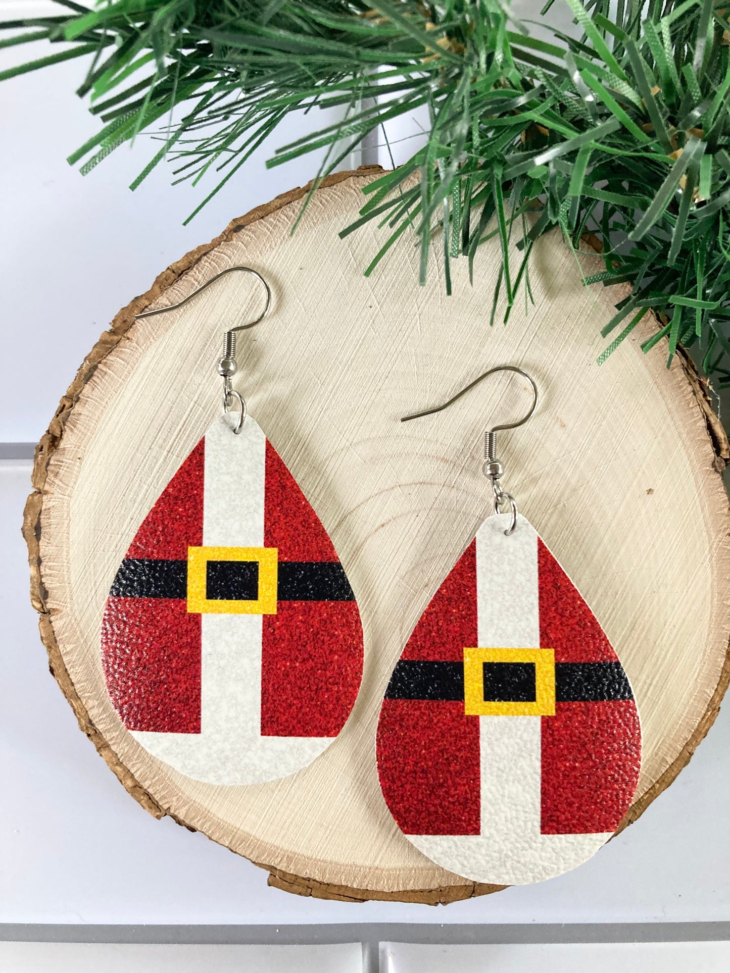 Santa Earrings