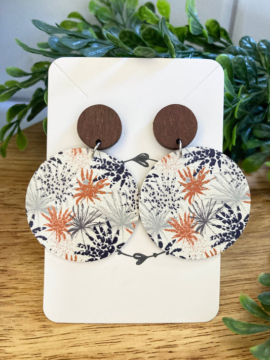 Palm Leaf Earrings