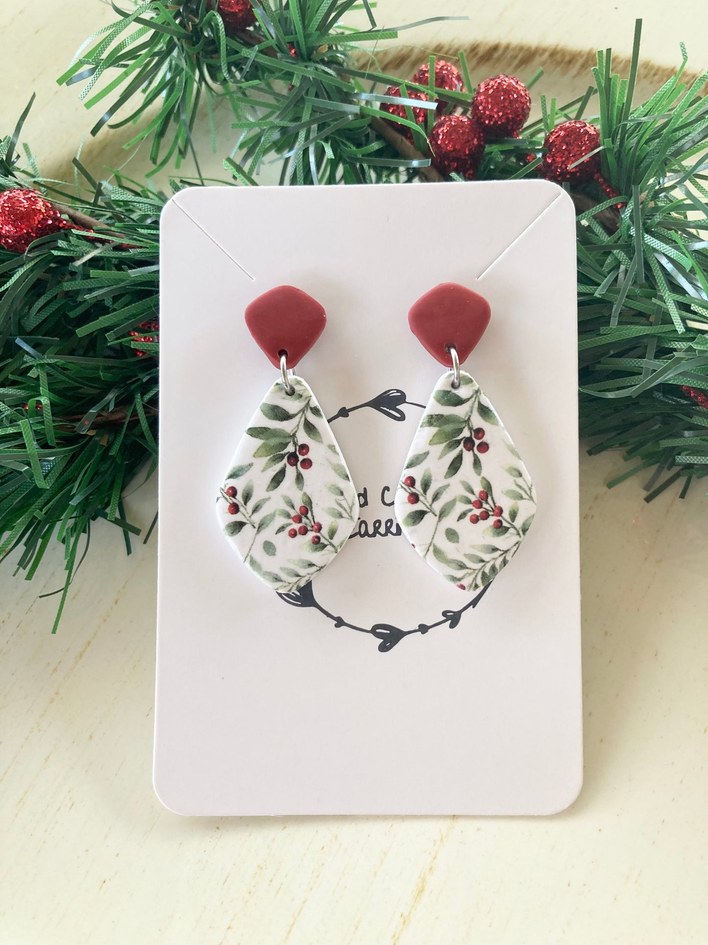 Holly Clay Earrings