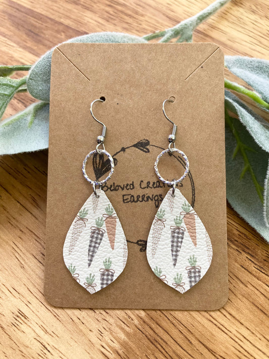 Farmhouse Carrot Earrings