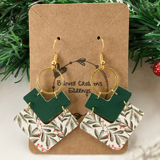Holly Branches Earrings