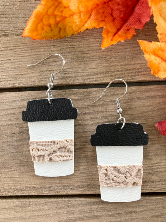 Coffee Cup Earrings