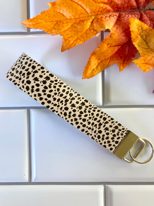 Cheetah Print Wristlet